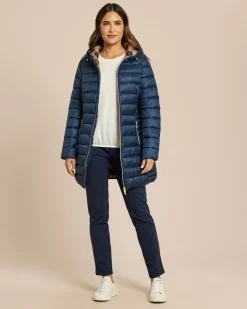 Steppjacke mit Fake Down Füllung