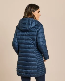 Steppjacke mit Fake Down Füllung