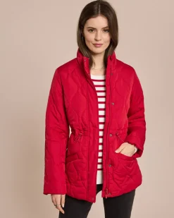 Steppjacke mit Tunnelzug