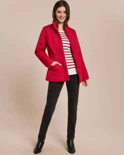 Steppjacke mit Tunnelzug