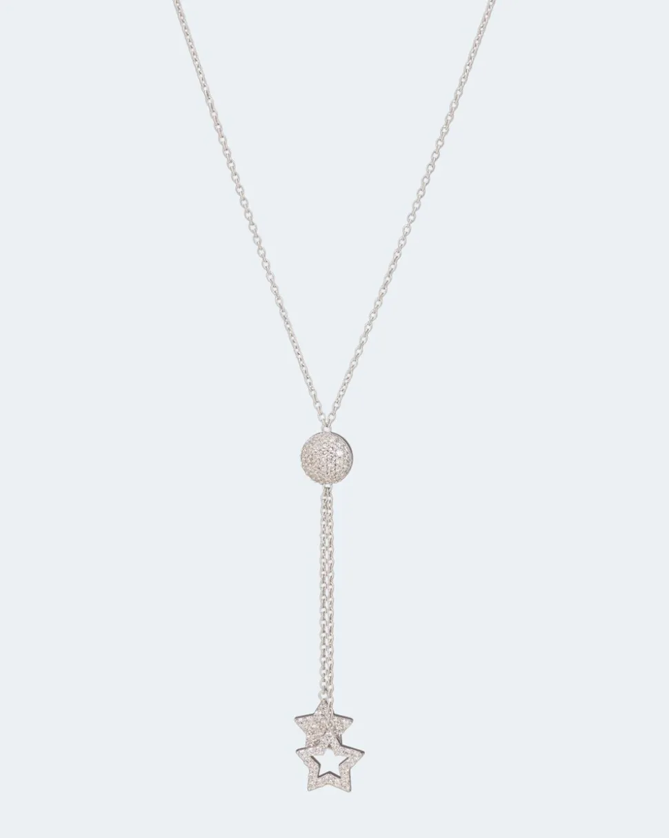 Stern-Collier mit Zirkonia