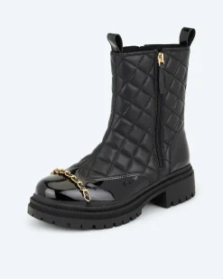 Stiefel mit Steppung