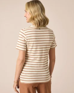 Streifenshirt mit Leinen