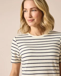 Streifenshirt mit Leinen