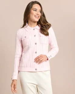 Strickcardigan mit Schmuckknöpfen