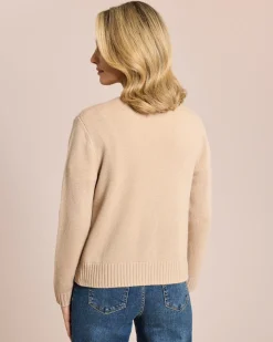 Strickjacke 7/8 Arm