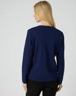 Strickjacke mit Deko