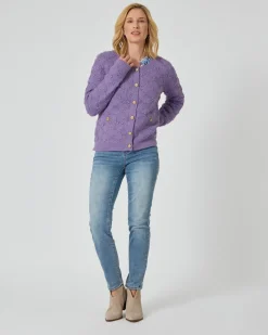 Strickjacke mit Jacquardmuster