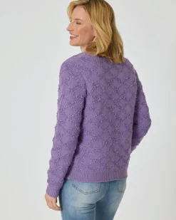 Strickjacke mit Jacquardmuster