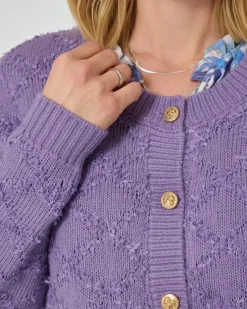 Strickjacke mit Jacquardmuster