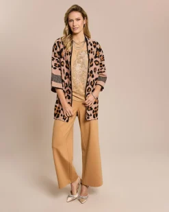 Strickjacke mit Leo