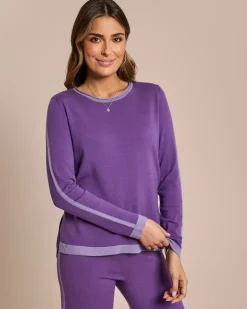 Strickpullover mit Farbdetail