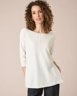 Strickshirt mit Struktur