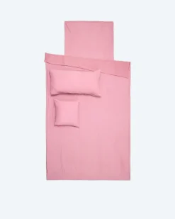 SuperSoft Seersucker Wendebettwäsche "Uni", 4tlg.