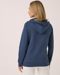 Sweat Hoodie mit Logo-Stickerei