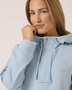 Sweat Hoodie mit Logo-Stickerei
