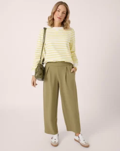 Sweatshirt mit Streifen