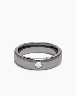 Tantal-Ring mit Zirkon