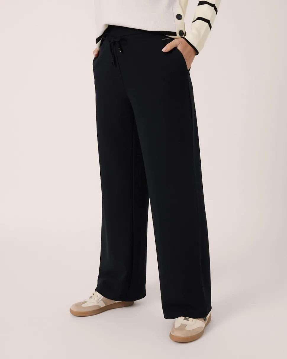 "Techno-Stretch"-Hose mit Bindedetail