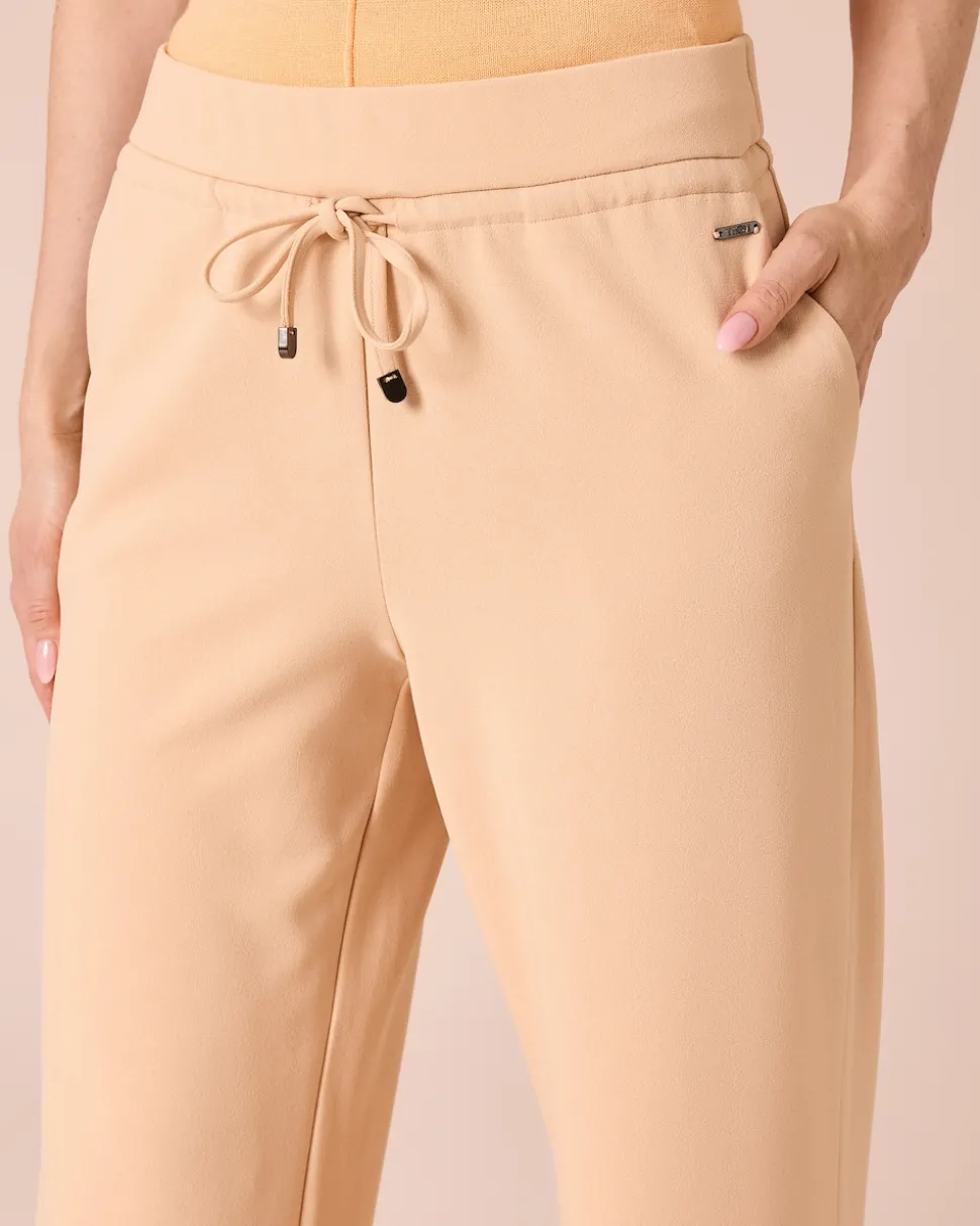 "Techno-Stretch"-Hose mit Bindedetail