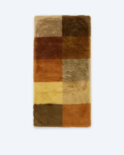 Teppich in Kaninchenfell-Optik "Karos"