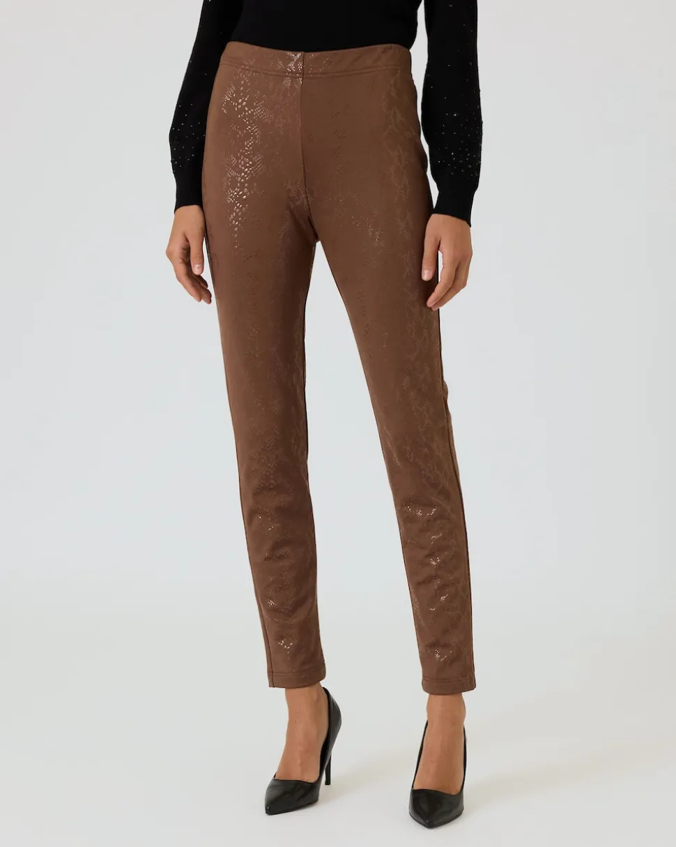 Thermohose mit Schlangen-Print