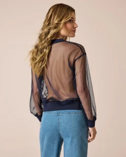 Tüll-Sweatshirt