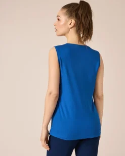 Top mit Strass-Logo