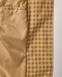 Trenchcoat mit Karomuster