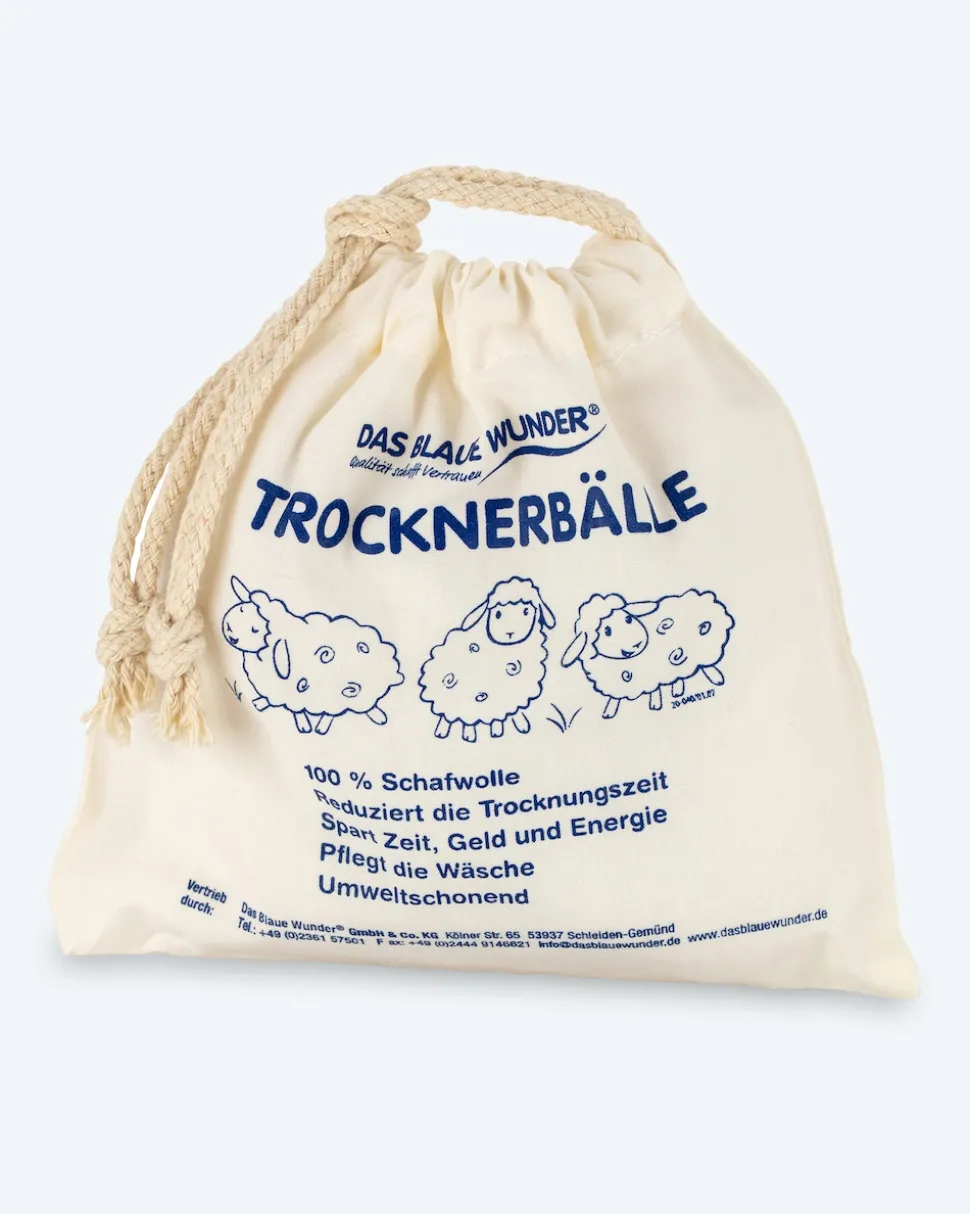Trocknerbälle, 4er Set mit Beutel