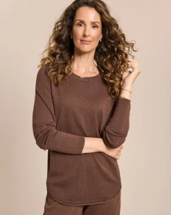 TR Pullover mit Seidenanteil