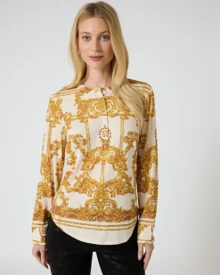 Tunika mit Ornamentdruck