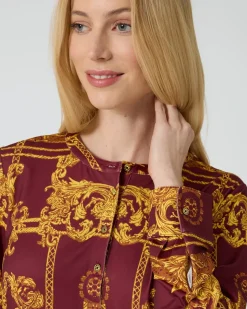 Tunika mit Ornamentdruck