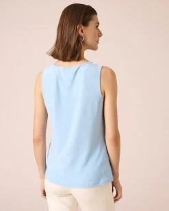Twinset mit Verzierung
