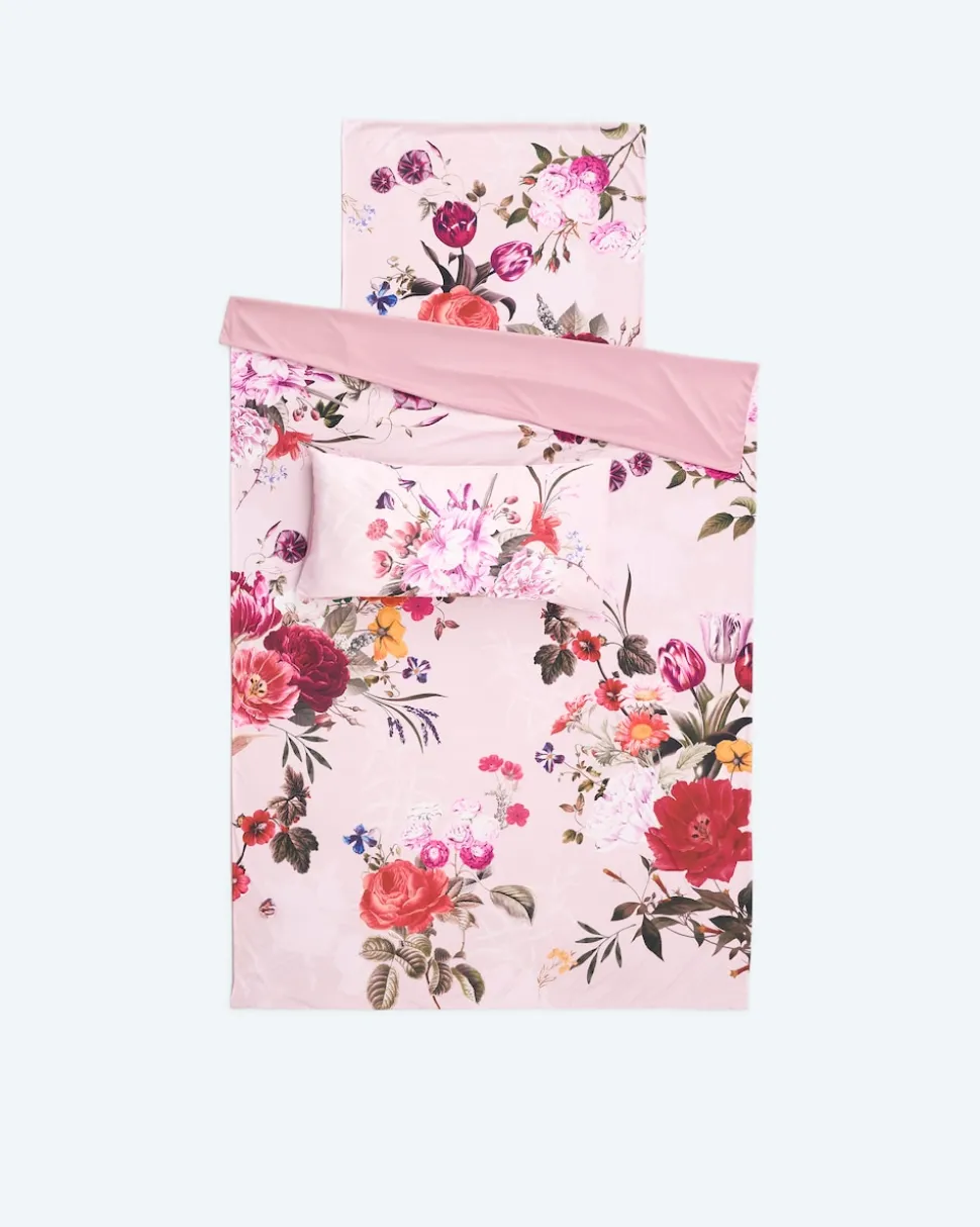 Wendebettwäsche "Englische Rose", 3tlg.