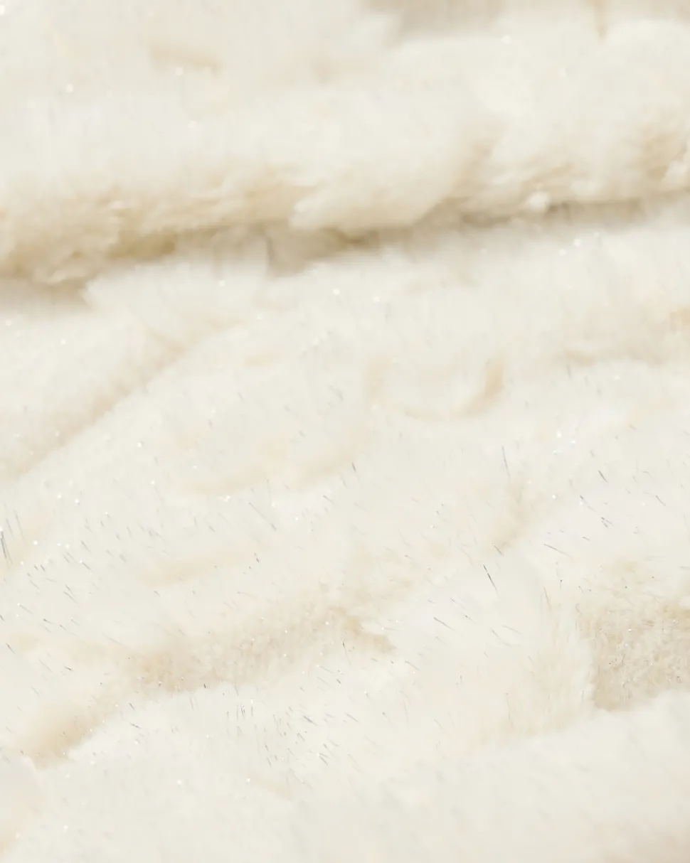 Wohndecke "Glitzer" aus Jacquard