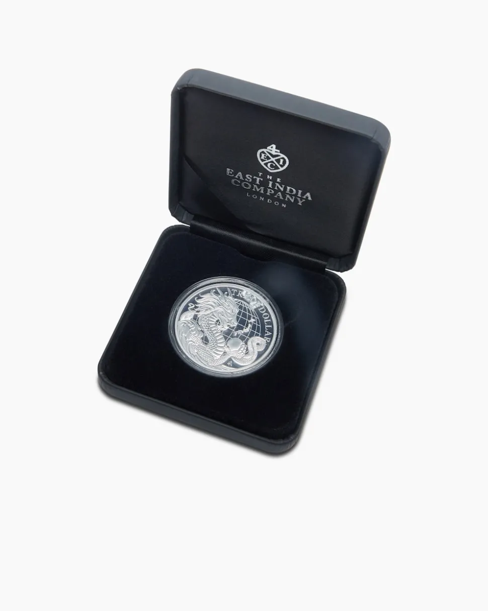 3x 1 Oz Silber Trade Dollar Set 2021/2023