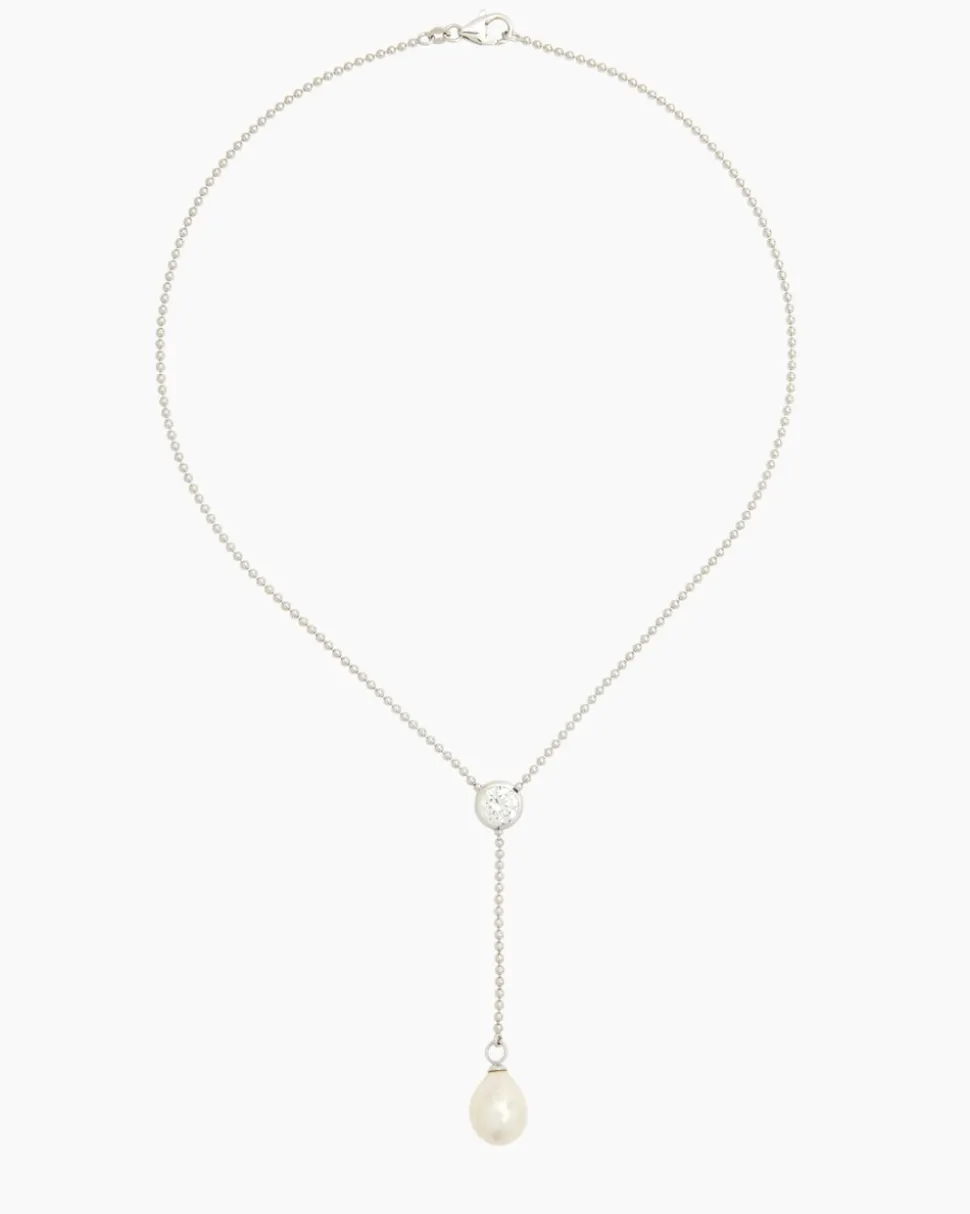 Y-Collier mit MK-Perle