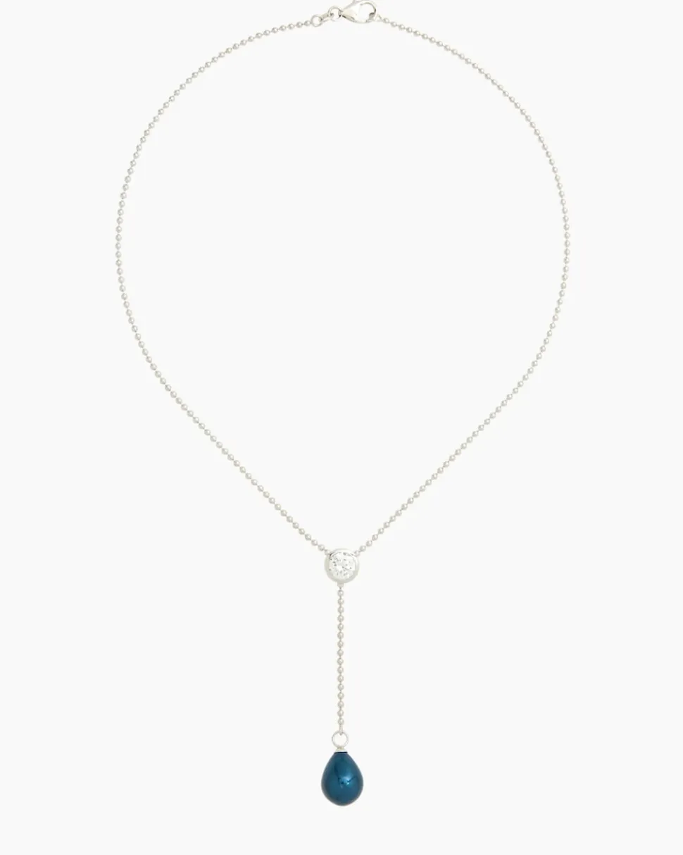 Y-Collier mit MK-Perle