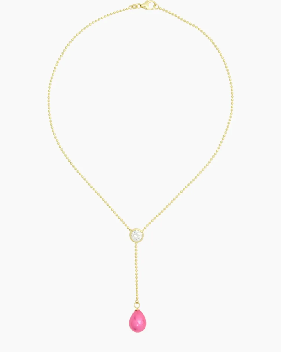 Y-Collier mit MK-Perle
