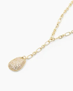 Y-Collier mit Zirkonia