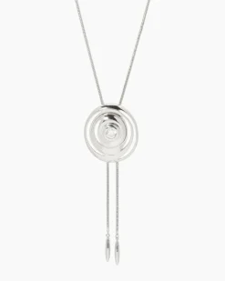 Y-Collier mit Zirkonia