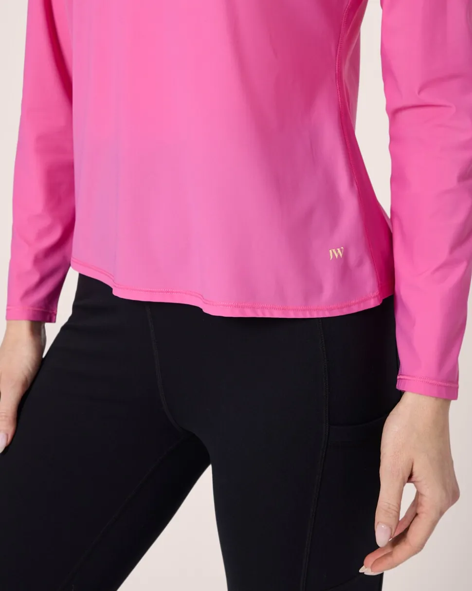 Yoga Langarm-Shirt Modell "I am Powerful"